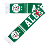 Algeria national football team scarf with logo and team colors.