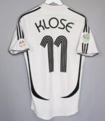 Authentic Germany 2006 World Cup home jersey with Klose 11.
