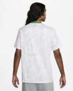 Brazil national team football jersey, white with green accents, lightweight and breathable for fans.