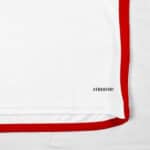 River Plate 2023/24 home football jersey with Aeroready fabric, red and white design.