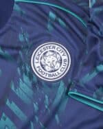 Leicester City away football jersey 2025/26 with club crest and modern design.