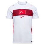 Turkey Away World Cup Jersey 2026 with national flag and Nike logo.