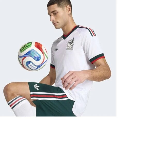 Mexico away football jersey for World Cup 2026, featuring team logo and modern design.