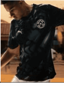 Paraguay away football jersey for 2026 World Cup, authentic design, official team kit.