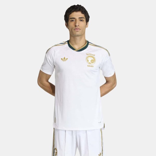 Saudi Arabia 2026 World Cup away jersey for men, authentic football kit.