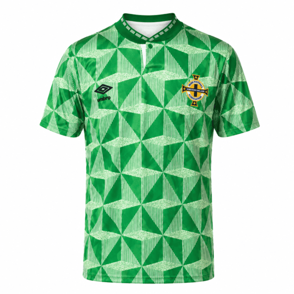 Northern Ireland 1990/92 classic Home Soccer Jersey