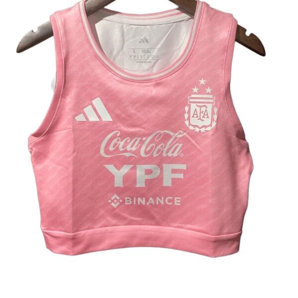 ARGENTINA Pink Women’s Crop top