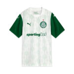 192342-1200-auto | UAE SPORT STORE Palmeiras football jersey with white body, green sleeves, sponsor sportingbet, crest and Puma logo on chest.
