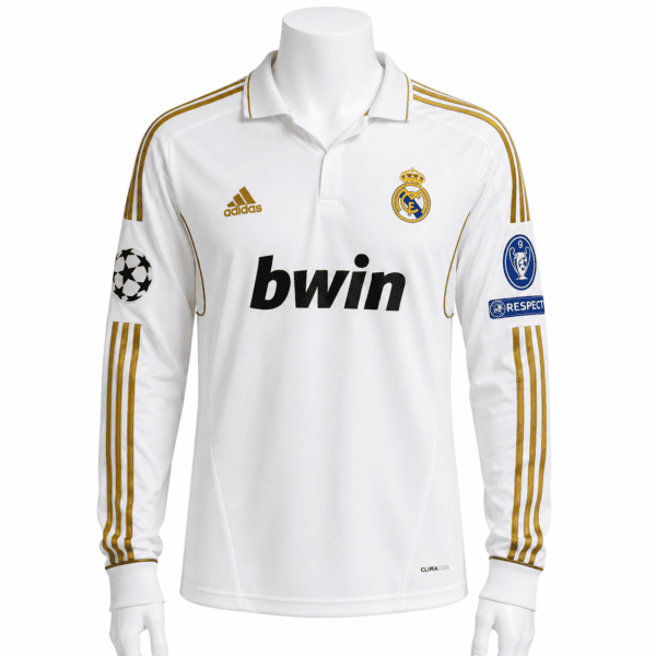 Real Madrid HOME L/S UEFA Champions League CLASSIC JERSEY 2011-12 OZIL 10