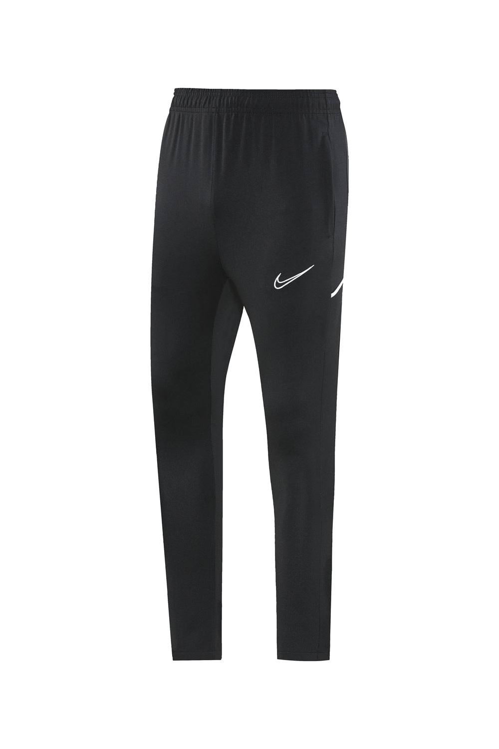 2faa1984 | UAE SPORT STORE Black athletic jogger pants with a white Nike swoosh logo on the thigh area (back view shown).