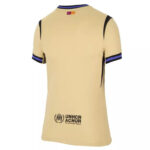 37612710_o_a1 | UAE SPORT STORE Beige T-shirt viewed from the back with blue trim on sleeves and neck; UNHCR/ACNUR logo on the lower back.