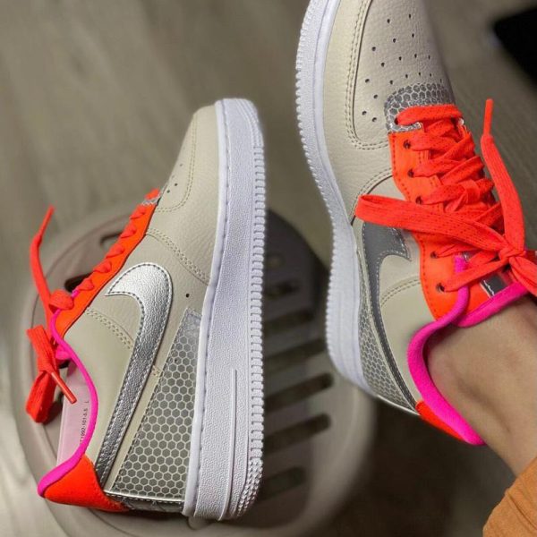 3M x Nike Air Force 1 Low Total Orange - uaessss