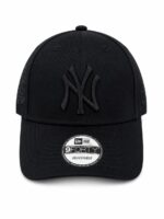 Black New York Yankees logo cap for sports fans.