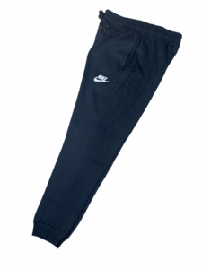 52E7AC59-F64D-4B36-8928-6A76E7F0CF33_46a10461-d7d5-4635-b9a8-735a49063617 | UAE SPORT STORE Navy Nike jogger pants folded along leg with drawstring waistband and white swoosh logo on thigh