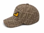 Fendi monogram cap featuring Savage Eyes logo, stylish and luxury headwear.