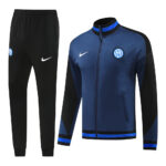 60099407 | UAE SPORT STORE Inter Milan blue and black training tracksuit with jacket and pants, featuring Nike swoosh and club crest on the chest and pants