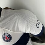 Light gray patterned baseball cap with the Paris Saint-Germain logo on the front center crest (PSG).