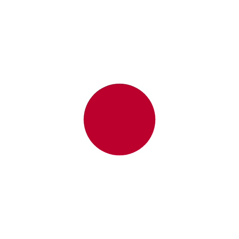 Solid red circle centered on a white background with no other elements