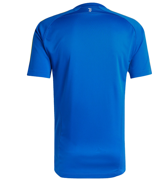 H | UAE SPORT STORE Blue short-sleeve sports jersey shown from the back, with a small logo at the neck area.