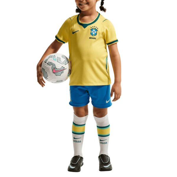 Brazil Home World Cup Kids Kit 2026