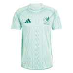 Photoroom-20240330-000531 | UAE SPORT STORE Pale turquoise Mexico national team soccer jersey with an intricate geometric pattern and the Adidas logo on the left chest.