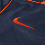 Screenshot_2025-10-12_200451 | UAE SPORT STORE Close-up of navy fabric with orange embroidered Nike swoosh logo