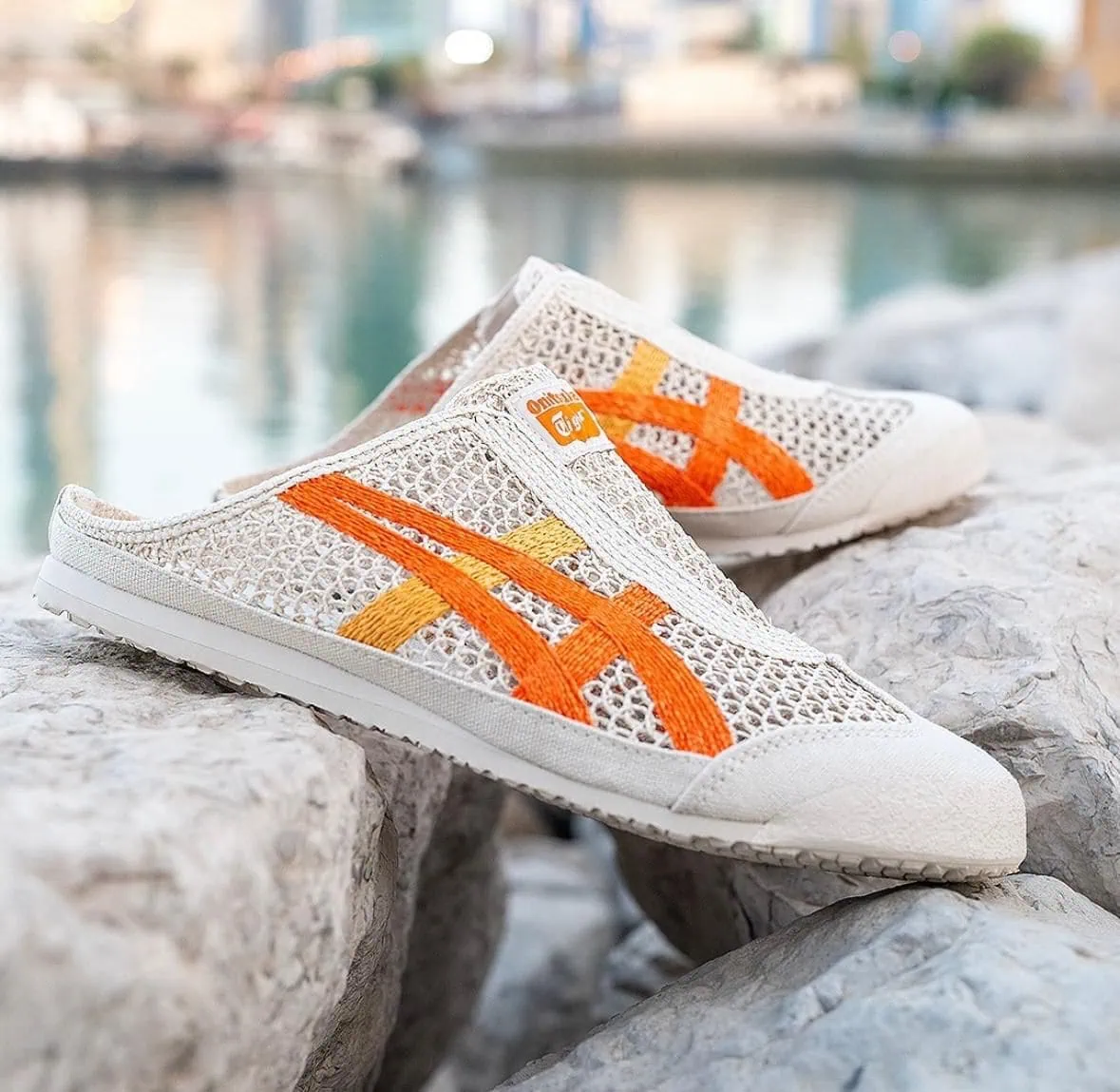 Onitsuka Tiger Mexico 66 Sabot Oatmeal Habanero - UAE SPORT STORE