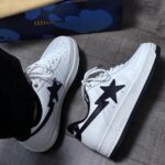 a-bathing-ape-bape-sta-jjjjound-white-navy-392424 | UAE SPORT STORE A Bathing Ape Bape Sta JJJJound White Navy - uaessss