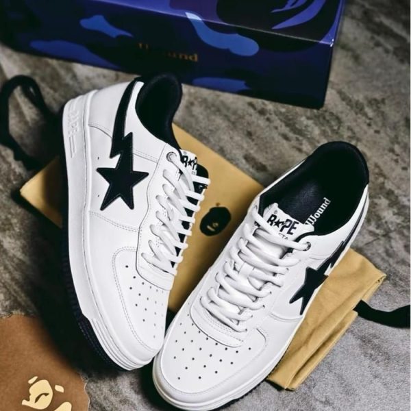 A Bathing Ape Bape Sta JJJJound White Navy - uaessss