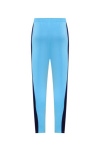 a3312c79 | UAE SPORT STORE Light blue athletic joggers with dark navy side panels running along the legs