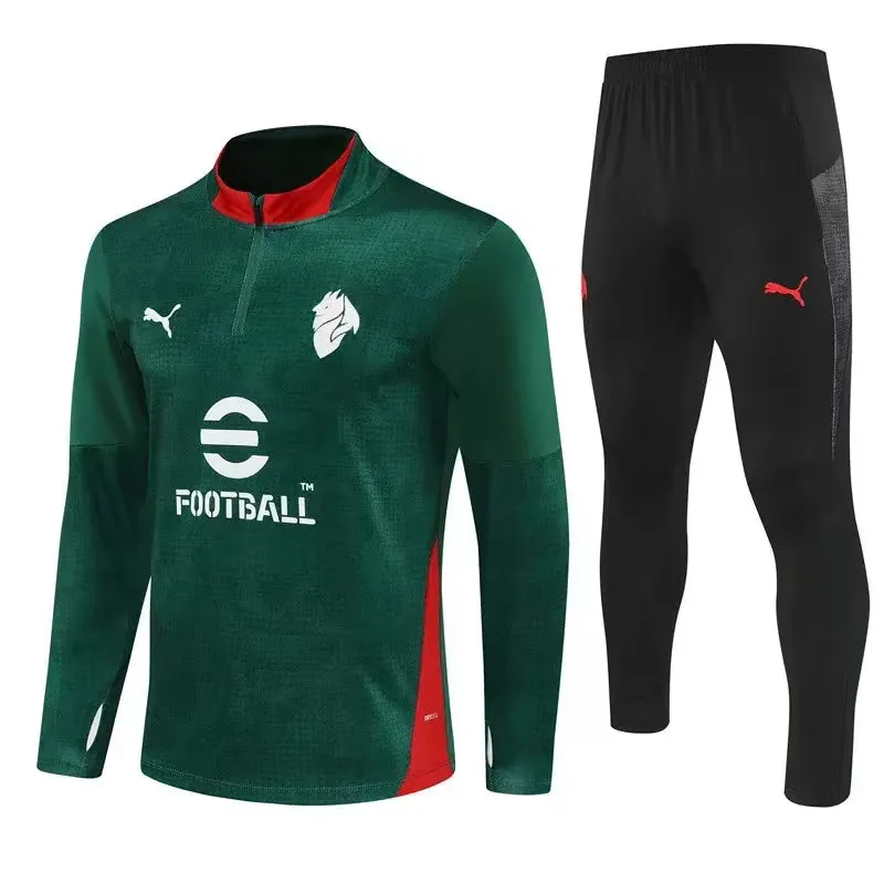 AC Milan Green Tracksuit 2025 | UAE SPORT STORE Svg%3e | UAE Sport Store