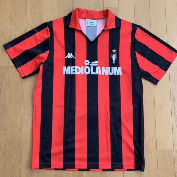 AC Milan HOME CLASSIC 89/90 with VAN BASTEN 9 - uaessss