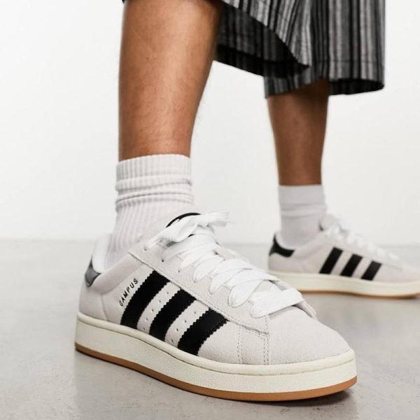 adidas Campus 00s Crystal White Core Black - uaessss