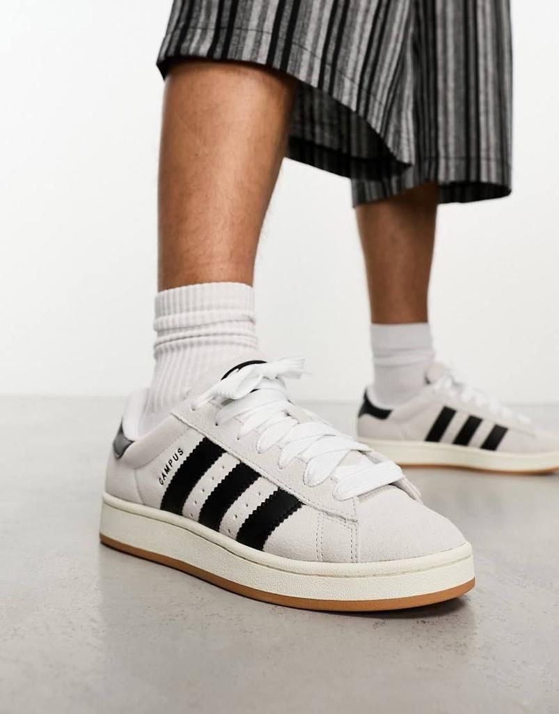 adidas-campus-00s-crystal-white-core-black-211947 | UAE SPORT STORE adidas Campus 00s Crystal White Core Black - uaessss