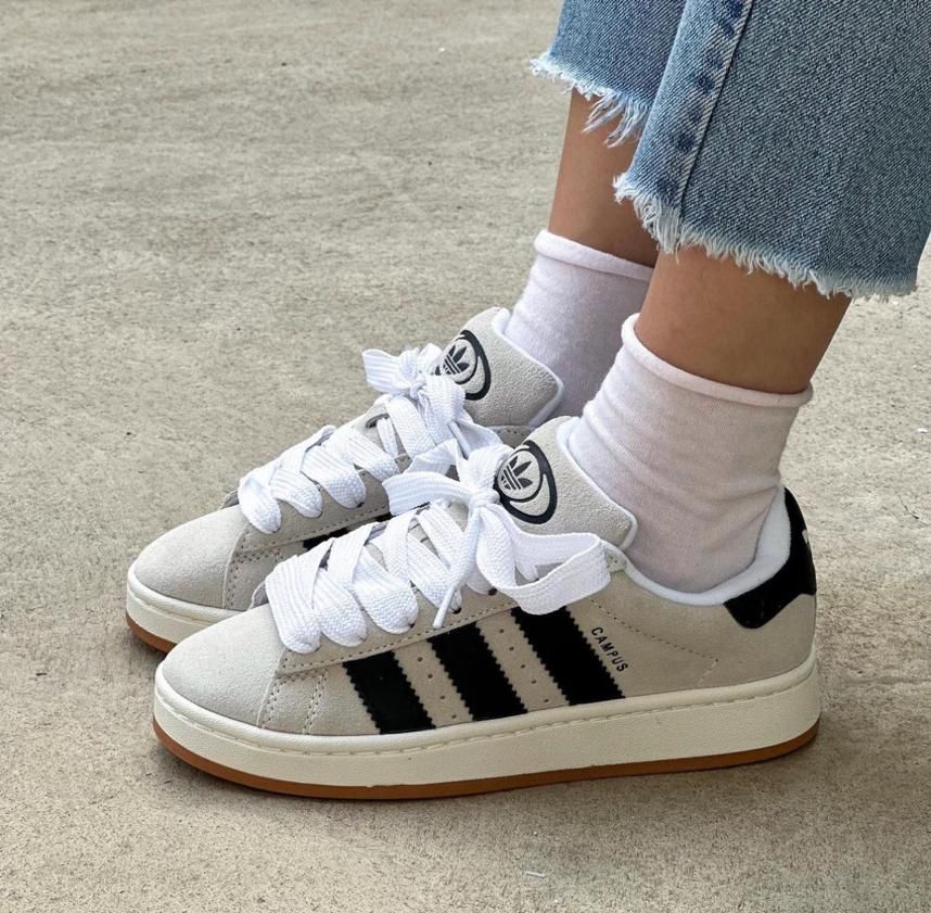adidas-campus-00s-crystal-white-core-black-496896 | UAE SPORT STORE adidas Campus 00s Crystal White Core Black - uaessss