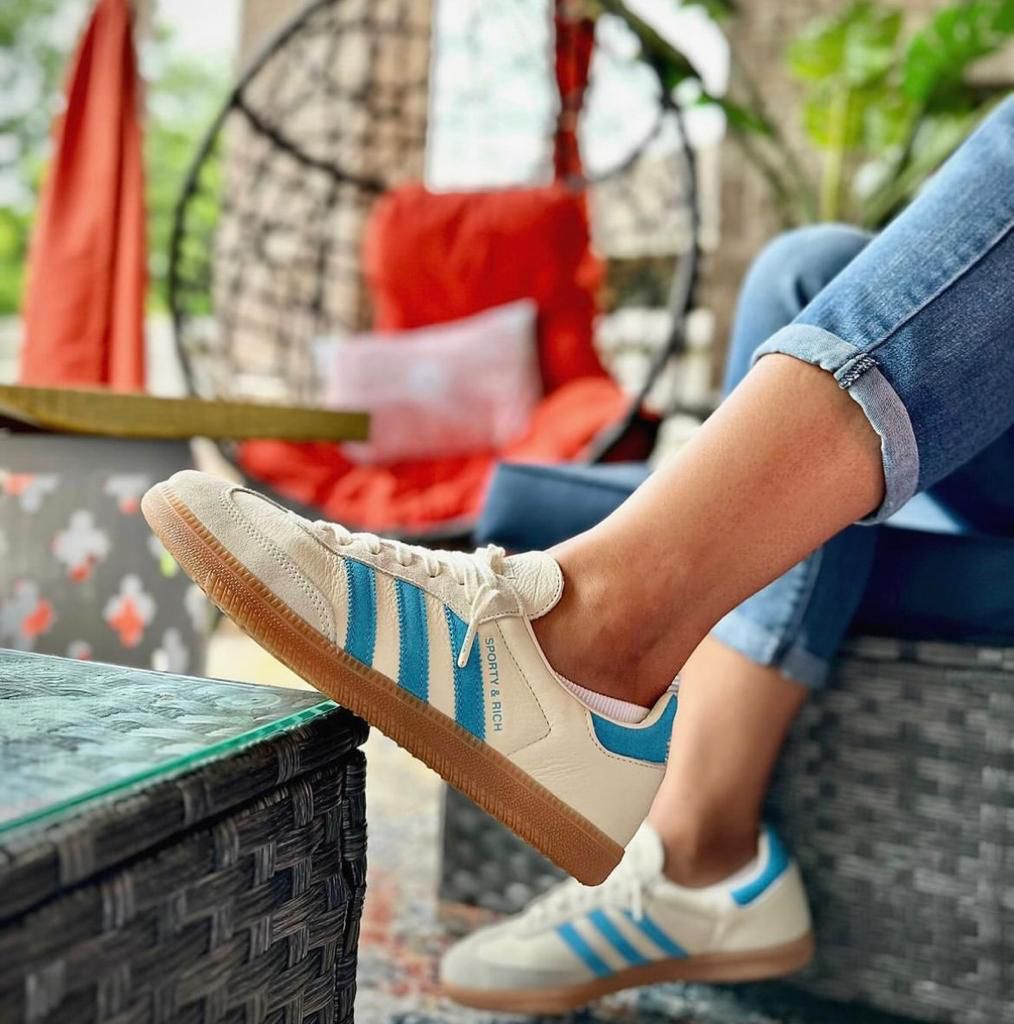 adidas-samba-og-sporty-rich-cream-blue-374299 adidas Samba OG Sporty & Rich Cream Blue - uaessss