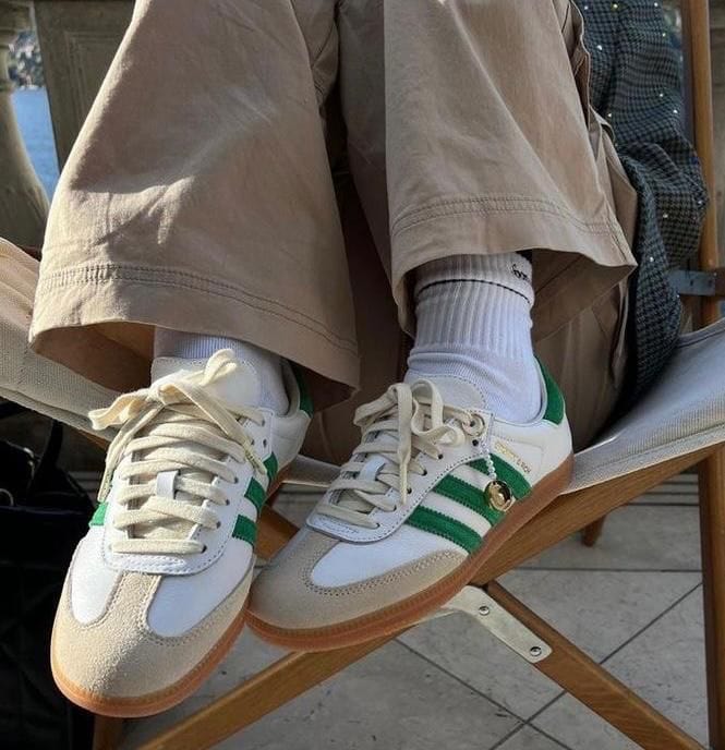 adidas-samba-og-sporty-rich-white-green-281210 | UAE SPORT STORE adidas Samba OG Sporty & Rich White Green - uaessss