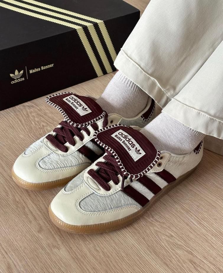 adidas-samba-pony-tonal-wales-bonner-cream-white-354312 | UAE SPORT STORE adidas Samba Pony Tonal Wales Bonner Cream White - uaessss