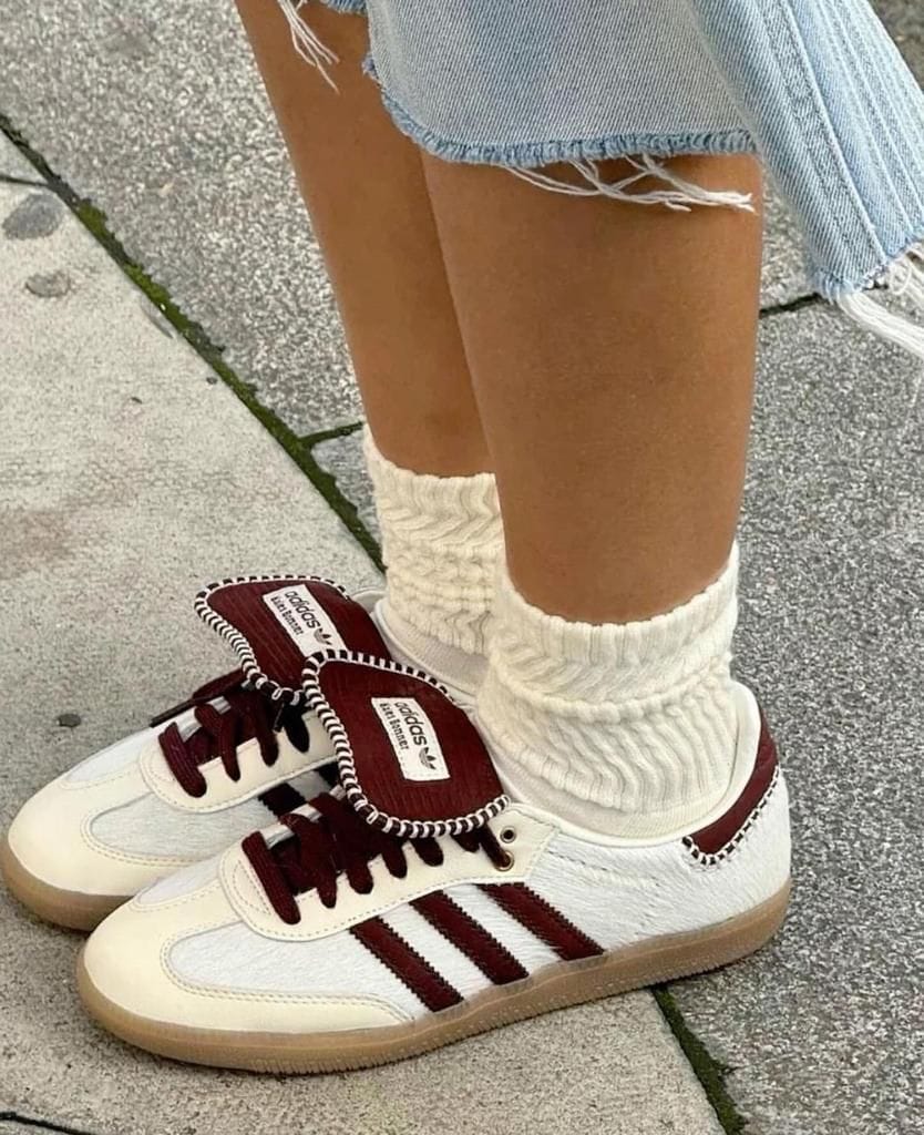 adidas-samba-pony-tonal-wales-bonner-cream-white-983804 | UAE SPORT STORE adidas Samba Pony Tonal Wales Bonner Cream White - uaessss