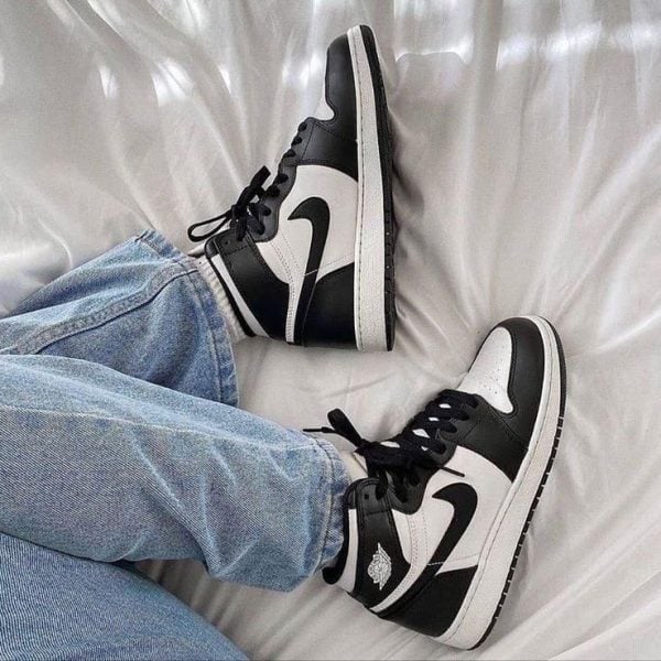 Air Jordan 1 High Black White - uaessss