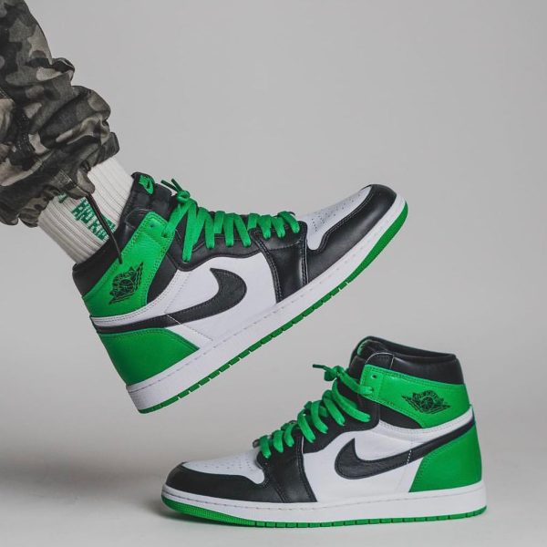 Air Jordan 1 High "Lucky Green - uaessss