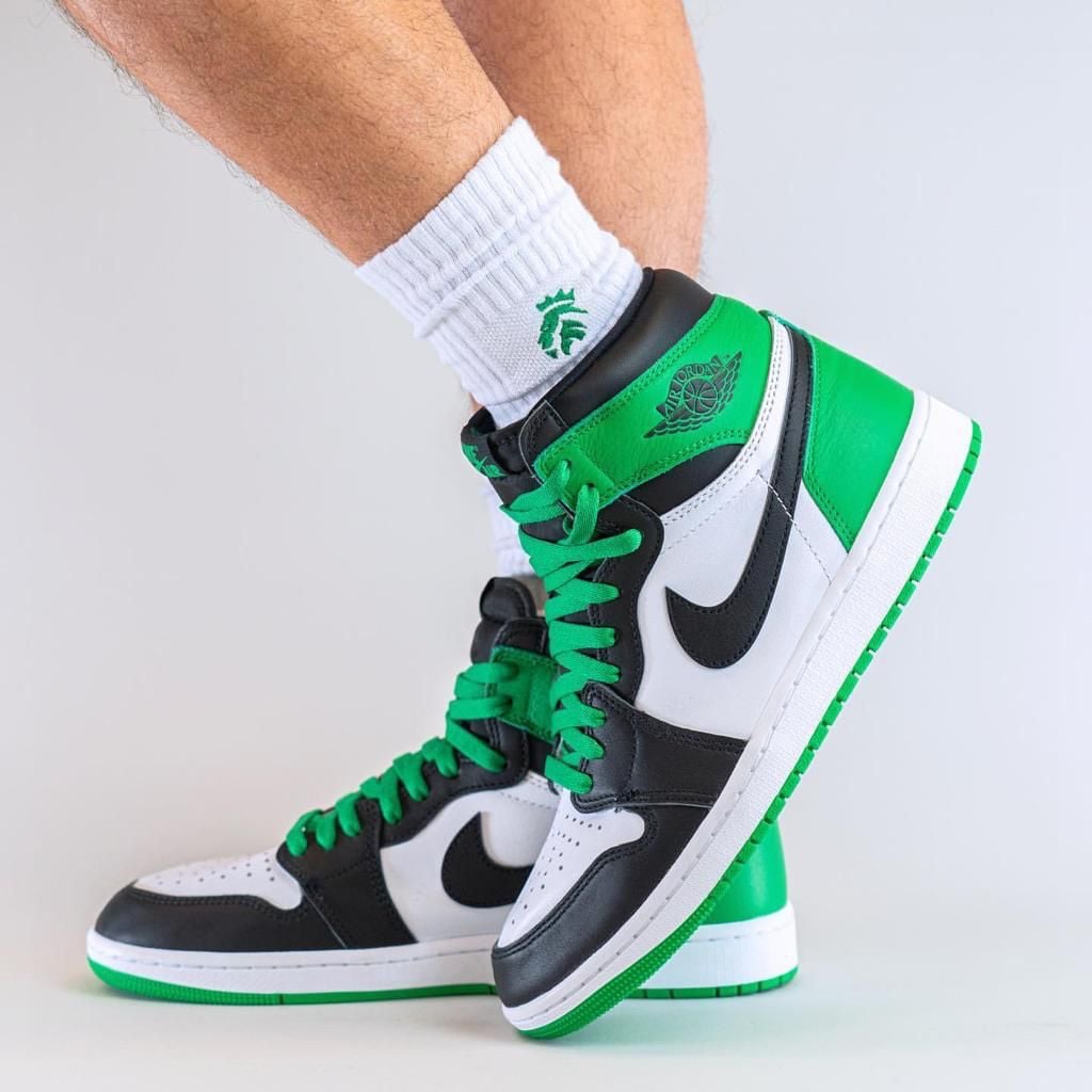 air-jordan-1-high-lucky-green-807359 Air Jordan 1 High "Lucky Green - uaessss