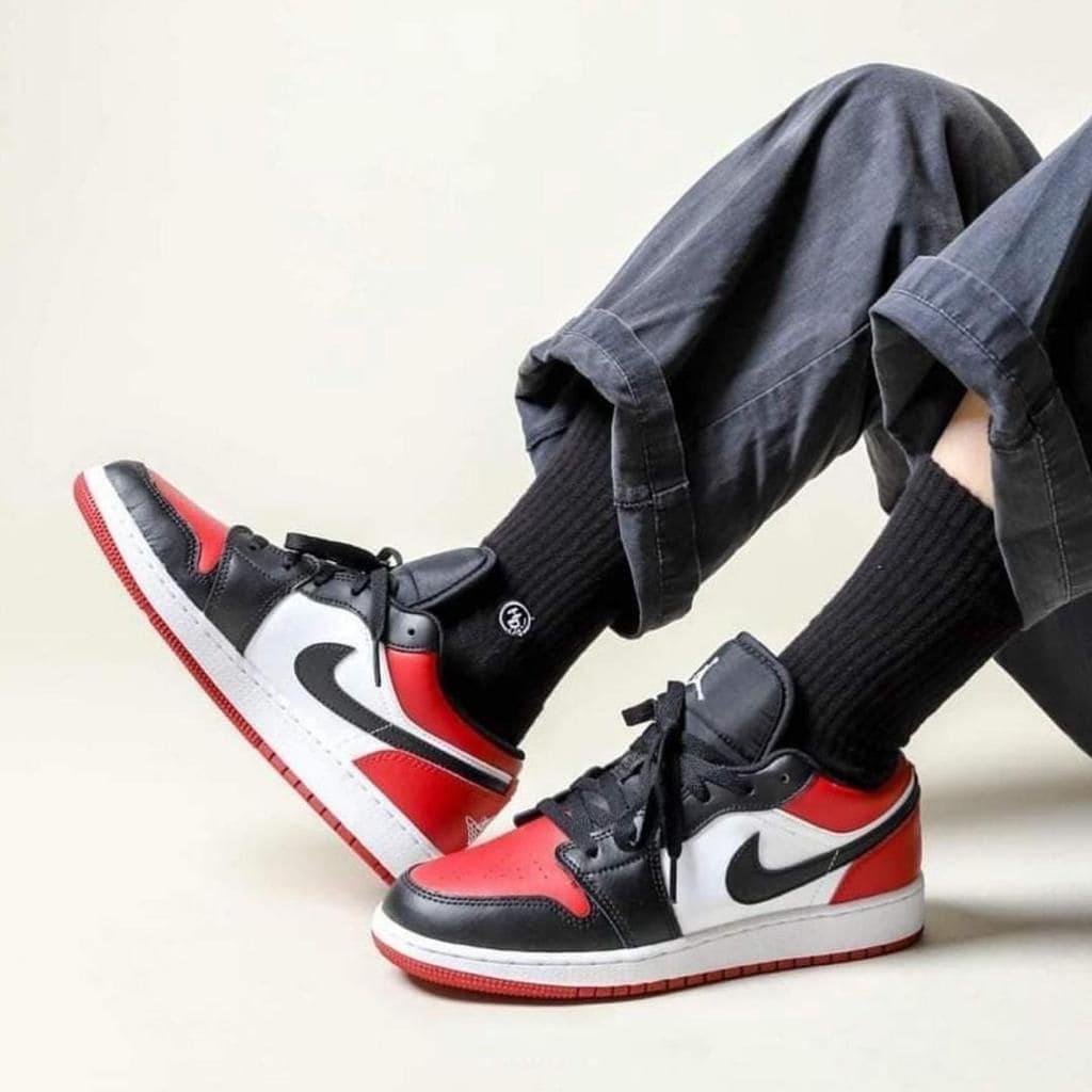 air-jordan-1-low-bred-toe-840663 | UAE SPORT STORE Air Jordan 1 Low “Bred Toe” - uaessss