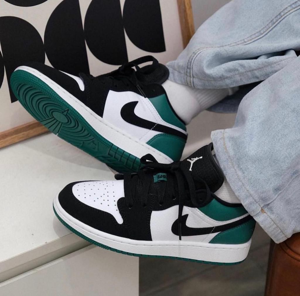 air-jordan-1-low-white-mystic-green-660099 | UAE SPORT STORE Air jordan 1 Low white mystic green - uaessss