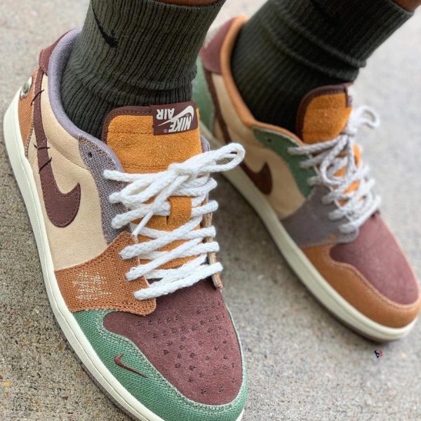 Air Jordan 1 Low zion williamson voodoo - uaessss