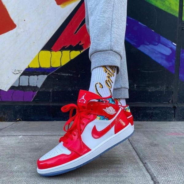 AIR JORDAN 1 MID barcelona - uaessss