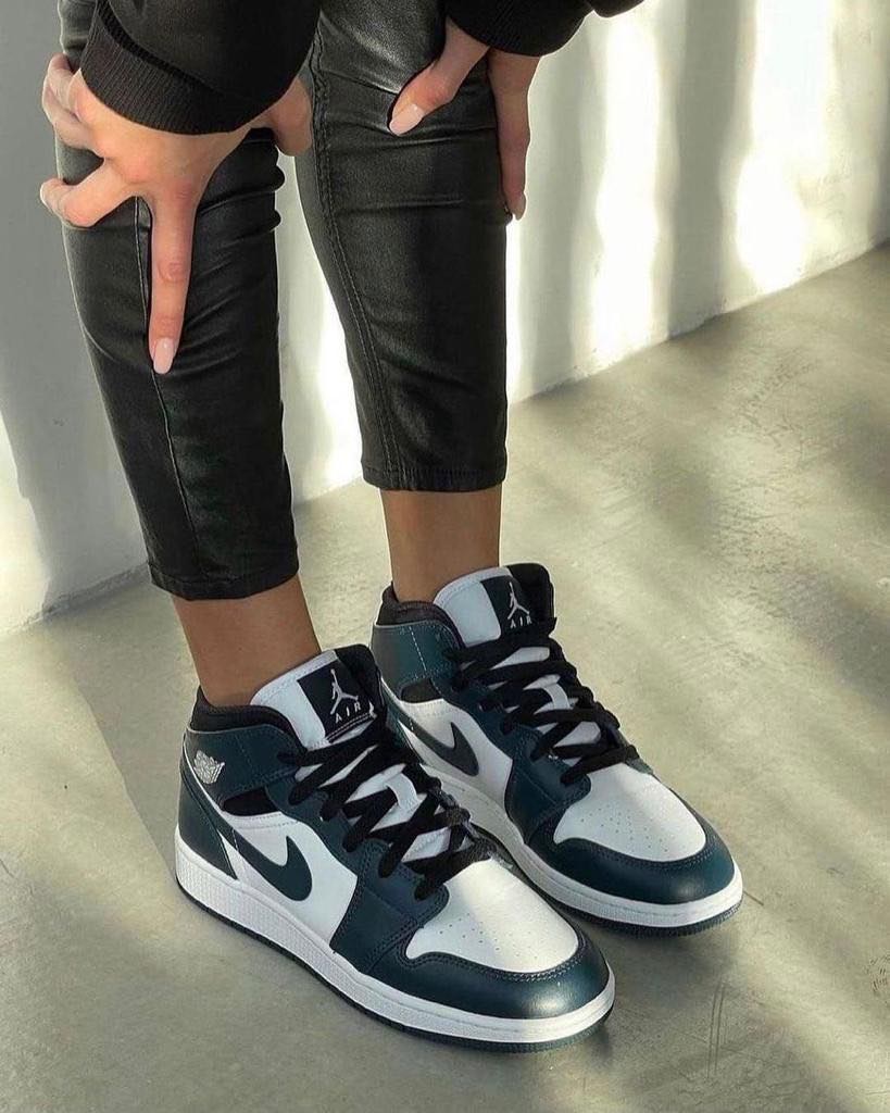 air-jordan-1-mid-dark-teal-229678 | UAE SPORT STORE Air Jordan 1 Mid “Dark Teal” - uaessss