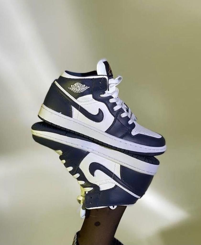 air-jordan-1-mid-obsidian-613902 | UAE SPORT STORE Air Jordan 1 Mid Obsidian - uaessss