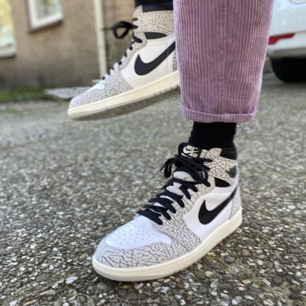Air Jordan 1 “White Cement” - uaessss