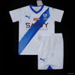 al-hilal-kids-away-kit-202324-552381 | UAE SPORT STORE AL HILAL Kids AWAY Kit 2023/24 - uaessss